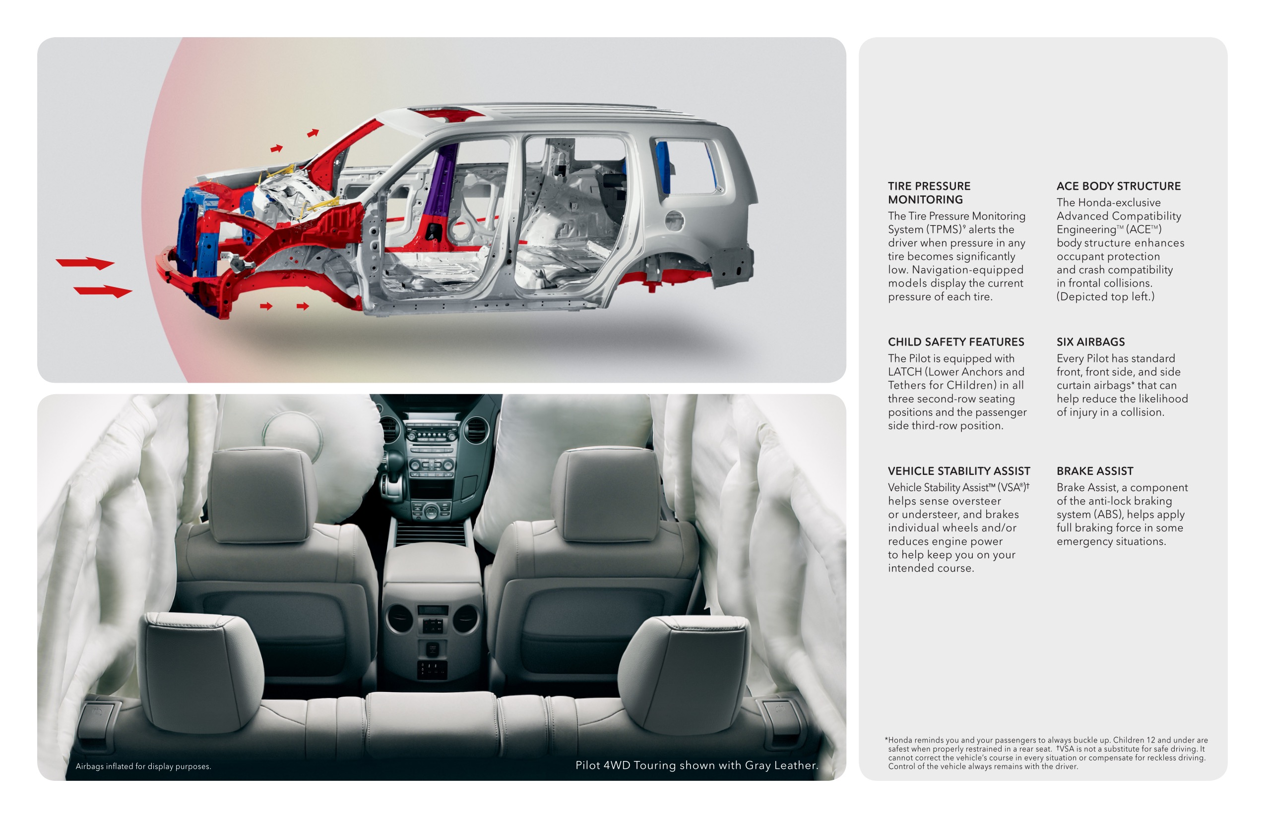 2015 Honda Pilot Brochure Page 1
